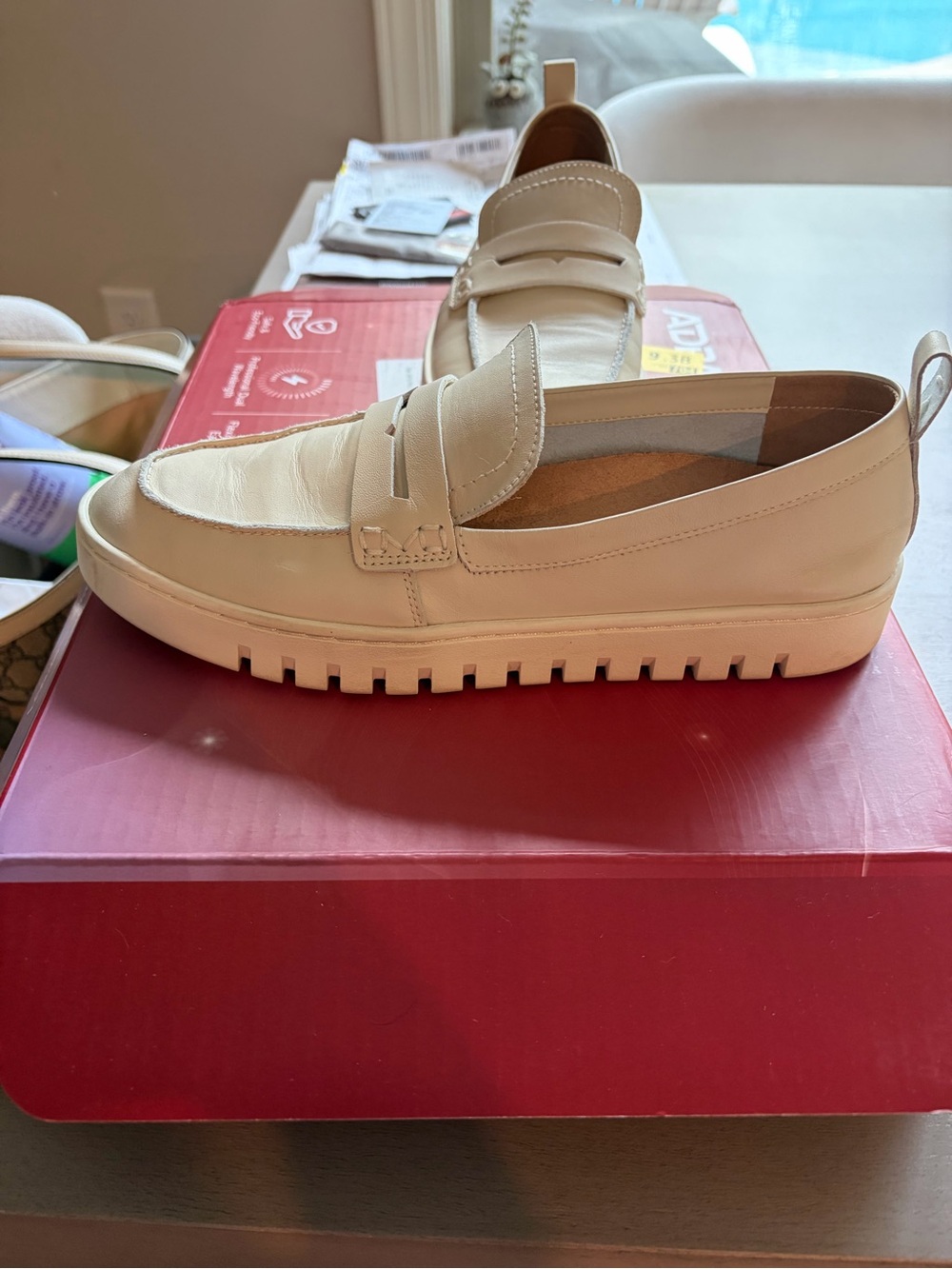Vionic Uptown Loafer in Cream - Picture 7 of 7